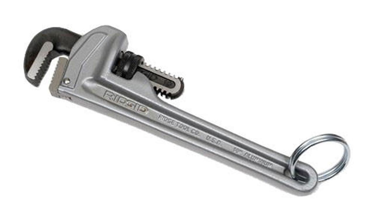 Ridgid 10" Ridgid Tools At Height Pipe Wrench - Aluminum - R31090-TH 