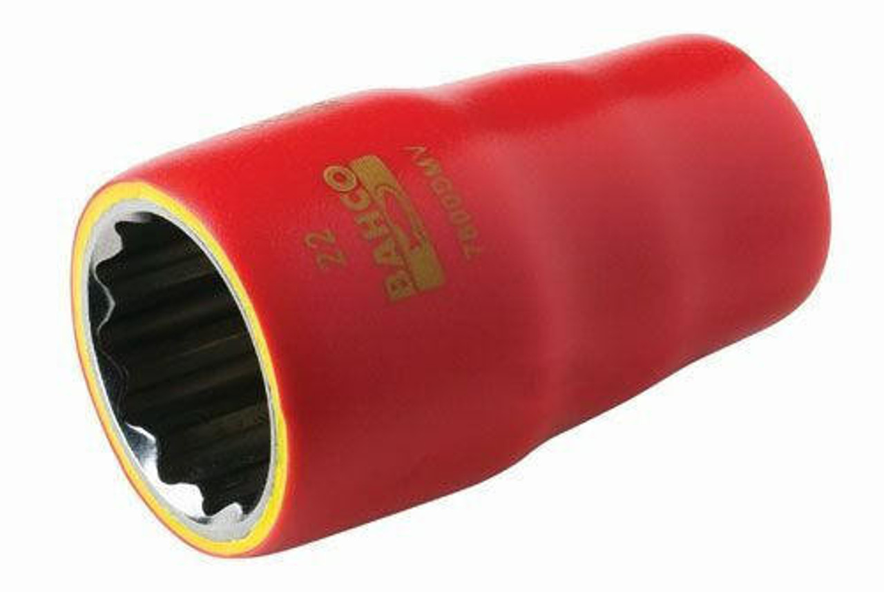 Bahco 3/8 " Bahco 1/2" Drive Shallow Socket 12 PT - 7800DZV-3/8 
