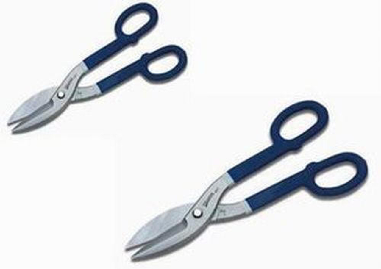  Williams Straight Pattern Tin Snips Set 2 Pcs - 28351 