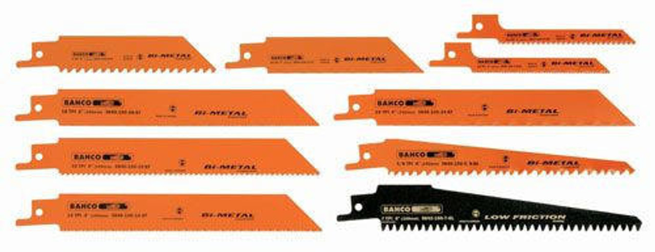  Bahco Bi-Metal Reciprocating Sawblade Set 10 Pcs - BAH3940MXSTT 