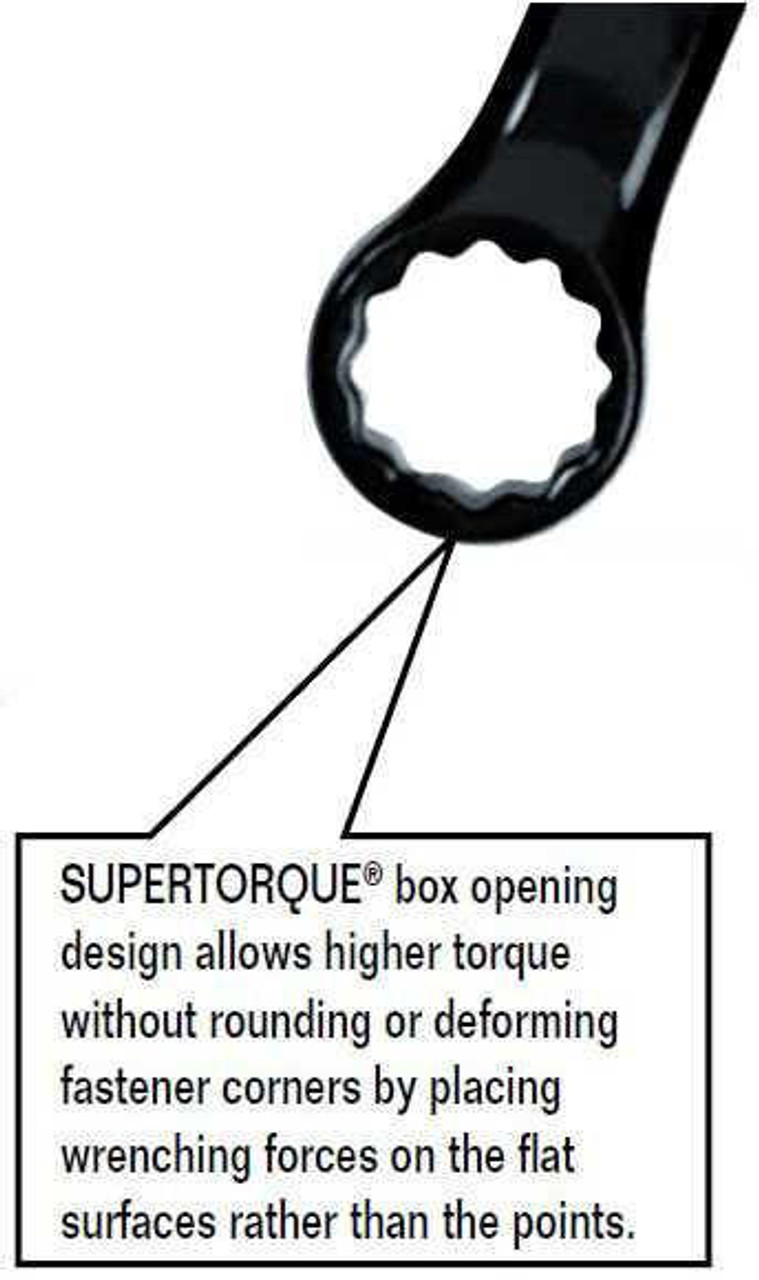 Williams 2-5/8" Williams Black Combination Wrench 12 Pt - 1198BL 