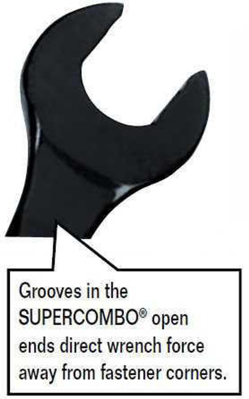Williams 3 3/8" Williams Black Combination Wrench 12 Pt - 1199BBL 