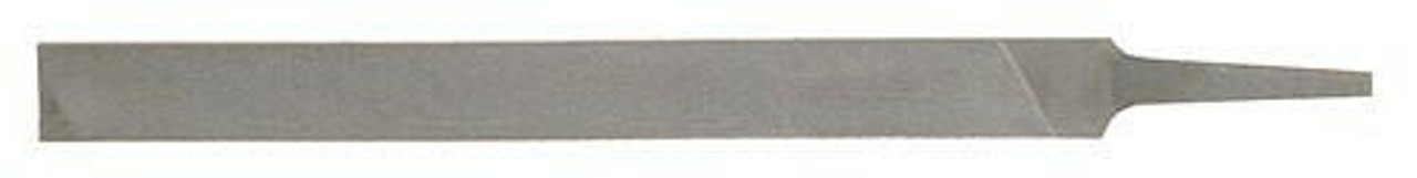 Bahco 6" Bahco Mill Two Flat Edge Hand File No Handle - Smooth Cut 10 Pack - 1-100-06-3-0 