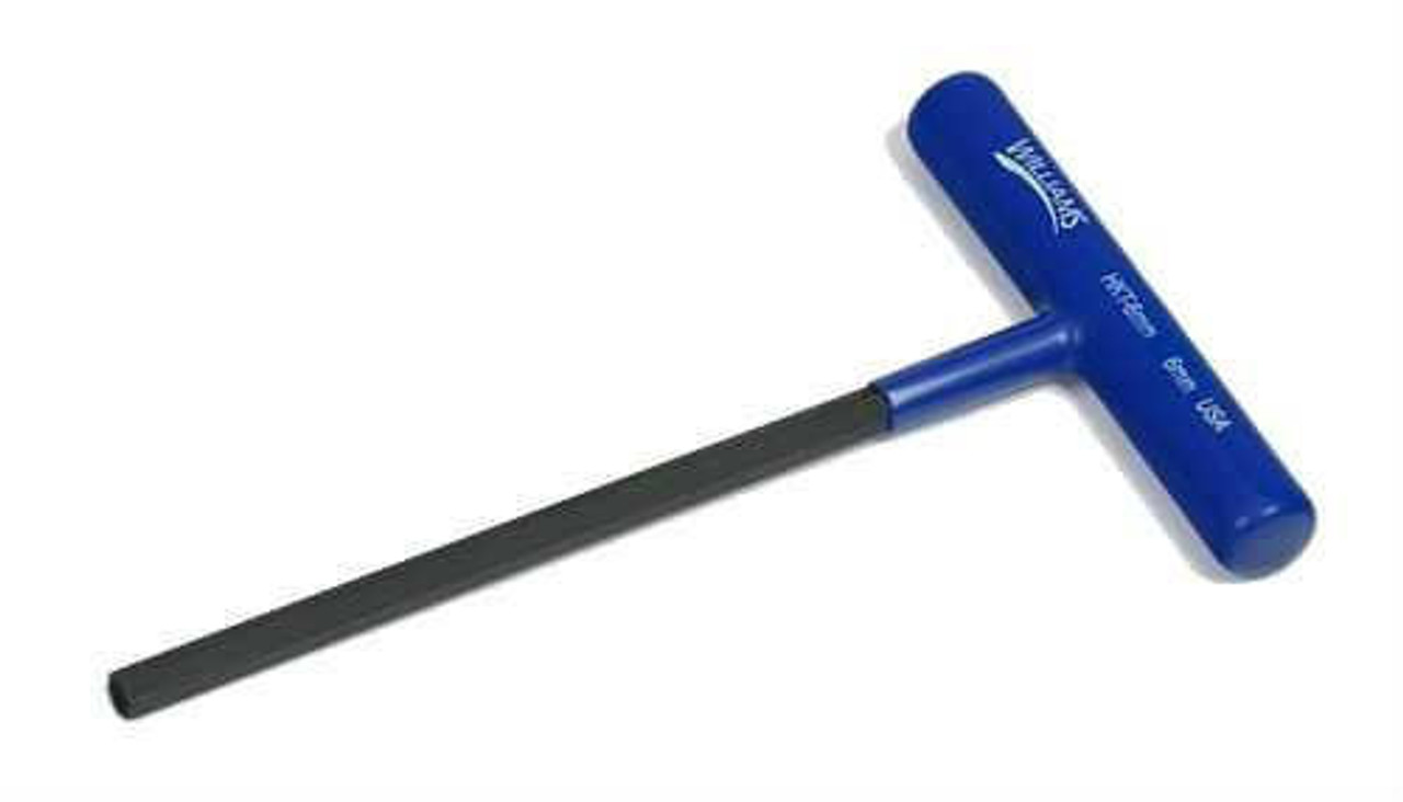 Williams 8.0mm X 6" Williams T Handle Hex Driver - HKT-8MM 