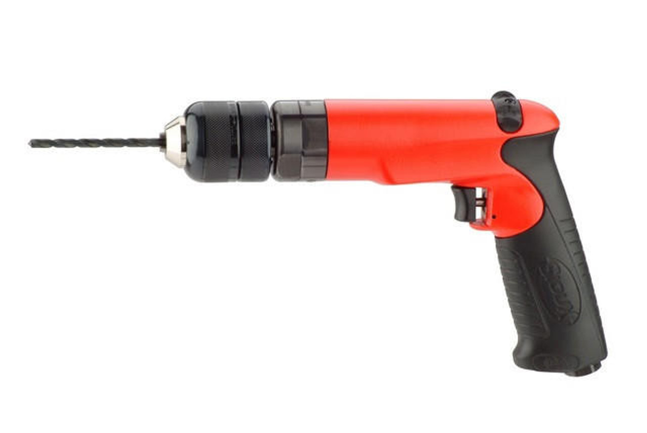  Sioux Tools SDR10P20RK3 Reversible Pistol Grip Drill | 1 HP | 2000 RPM | 3/8" Keyless Chuck 