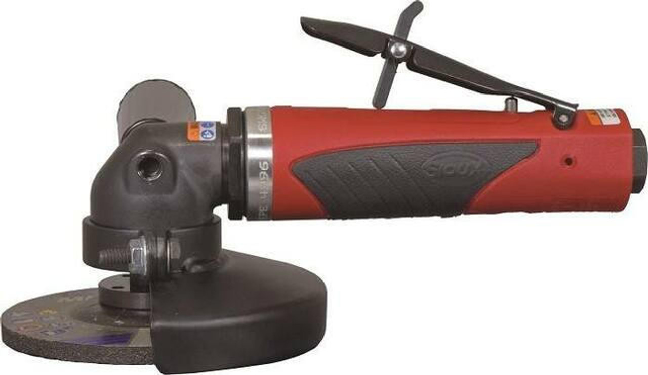 Sioux Tools SWG10S125 Right Angle Wheel Grinder | 1 HP | 12000 RPM | 5/8"-11 Spindle Thread 