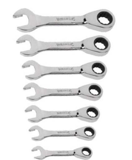 Williams 1210RCS 5/16-Inch Stubby Reversible Ratcheting Combination Wrench - 12 Point