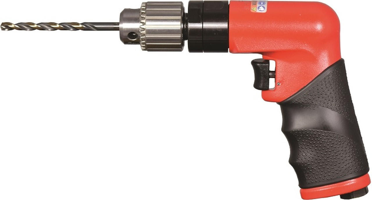  Sioux Tools SDR4P30N2 Non-Reversible Pistol Grip Drill | 0.4 HP | 3000 RPM | 1/4" Keyed Chuck 