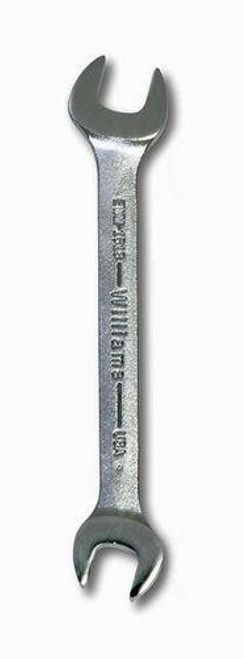 Williams 21MM X 24MM Williams Chrome Satin Double Open End Wrench - EWM-2124 