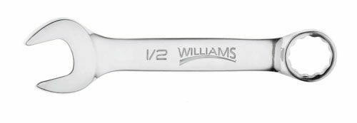 Williams 5/8 " Williams Stubby High Polish Chrome Combination Wrench 12 Pt - 11320 