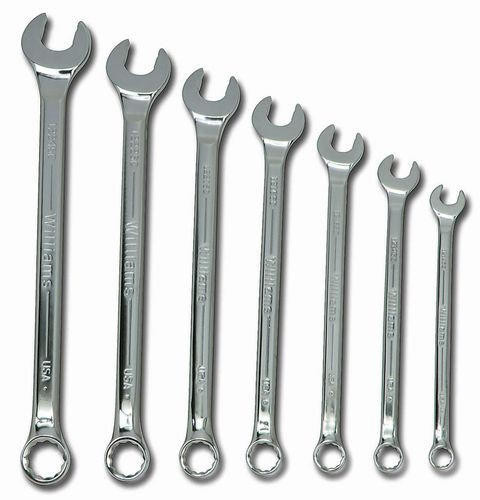 Williams Super Combo-Maulschlüssel Set, 14-teilig In Rot – Spezielles SuperTorque-Design Für Mehr Kraft
