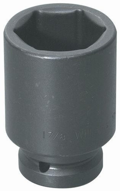 Williams Made In USA 5 3/4" Williams 1" Dr Deep Impact Socket 6 Pt - 17-6184 
