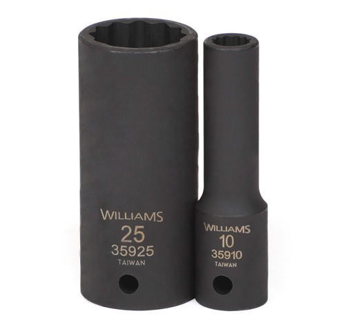 Williams 26MM Williams 1/2" Dr Deep Impact Socket 12 Pt - 35926 