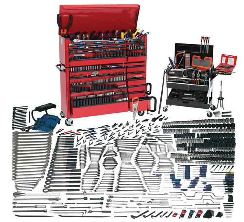 systema ptw Move謹製　引退フルセット Bahco Williams 956 Pcs Mega Tool Set SAE & Metric Tools Only
