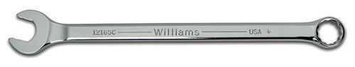 Williams 1-11/16" Williams Satin Chrome Combination Wrench 12 Pt - 1182 