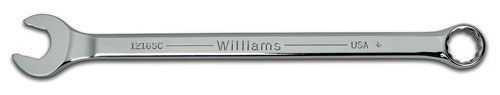 Williams 2-1/8" Williams Satin Chrome Combination Wrench 12 Pt - 1192 
