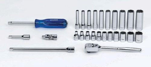 Williams MA-5LA 1/4 Zoll Antrieb Sechskant-Bitsocket – 5/32 Zoll Lang, Hochglanzpoliert