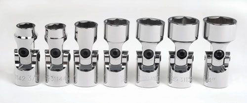 Williams 3/8 - 3/4" Williams 3/8" Dr Universal Socket Set 7 Pcs - 31938 