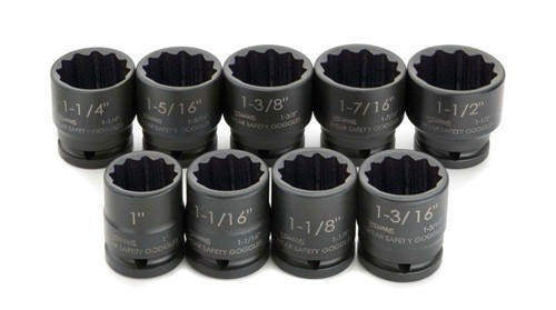 Williams 38932 5ピース 3/4インチ ドライブ六角ドライバーインパクトソケットセット並行輸入 Williams 3⁄4\" Socket Sets | Snap-On Socket Sets