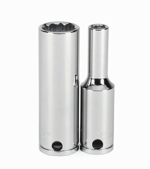 Williams 7/16" Williams 3/8" Drive Tools At Height Deep Socket - 12 Pt - 31414-TH 