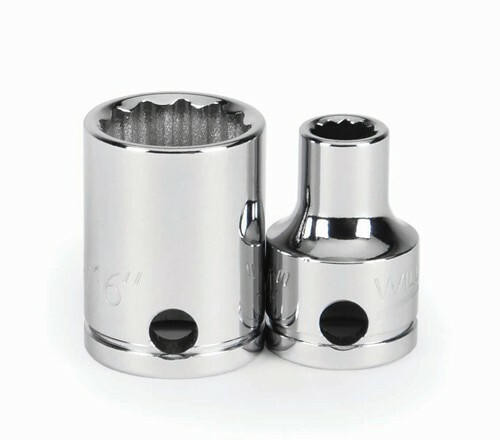 Williams 7/16" Williams 3/8" Drive Tools At Height Standard Socket - 12 Pt - 31214-TH 