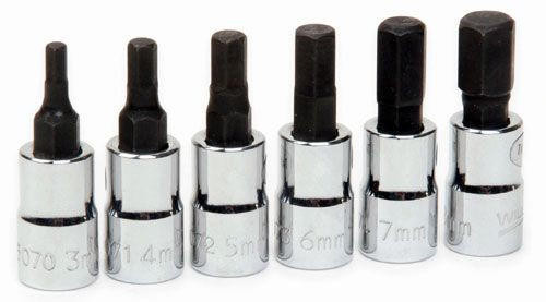 Williams MA-5LA 1/4 Zoll Antrieb Sechskant-Bitsocket – 5/32 Zoll Lang, Hochglanzpoliert
