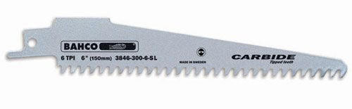 Bahco 6" Bahco Carbide Tipped Blade 1 Pack - 3846-150-6-SL-1P 