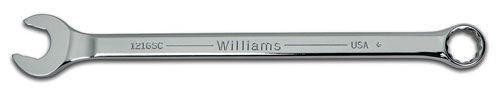 Williams 15/16" Williams Satin Chrome Combination Wrench 12 Pt - 1230SC 