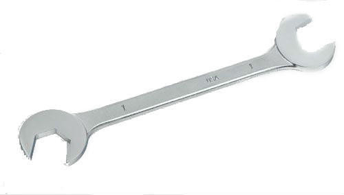 Williams 1 1/8 1 1/8" Williams Chrome Satin Double Open End Angle Wrench - 3736 