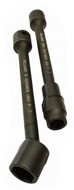 Williams Made In USA 18MM Williams 1/2" Dr Flextension 9.57" Shrank 6Pt - ISSXM918 