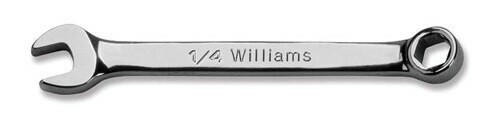 Williams 9/32" Williams High Polished Chrome Miniature Combination Wrench 12 Pt - MID9A 