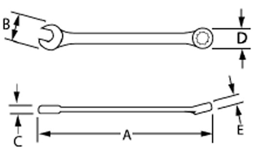 Williams Combo Wrench 12-Pt 1-11/16