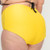 High Waist Boy Shorts (Amarelo)
