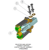 UZE selector switch current carrying moving contact assembly