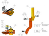 3D models of the parts in this transfer switch contact kit