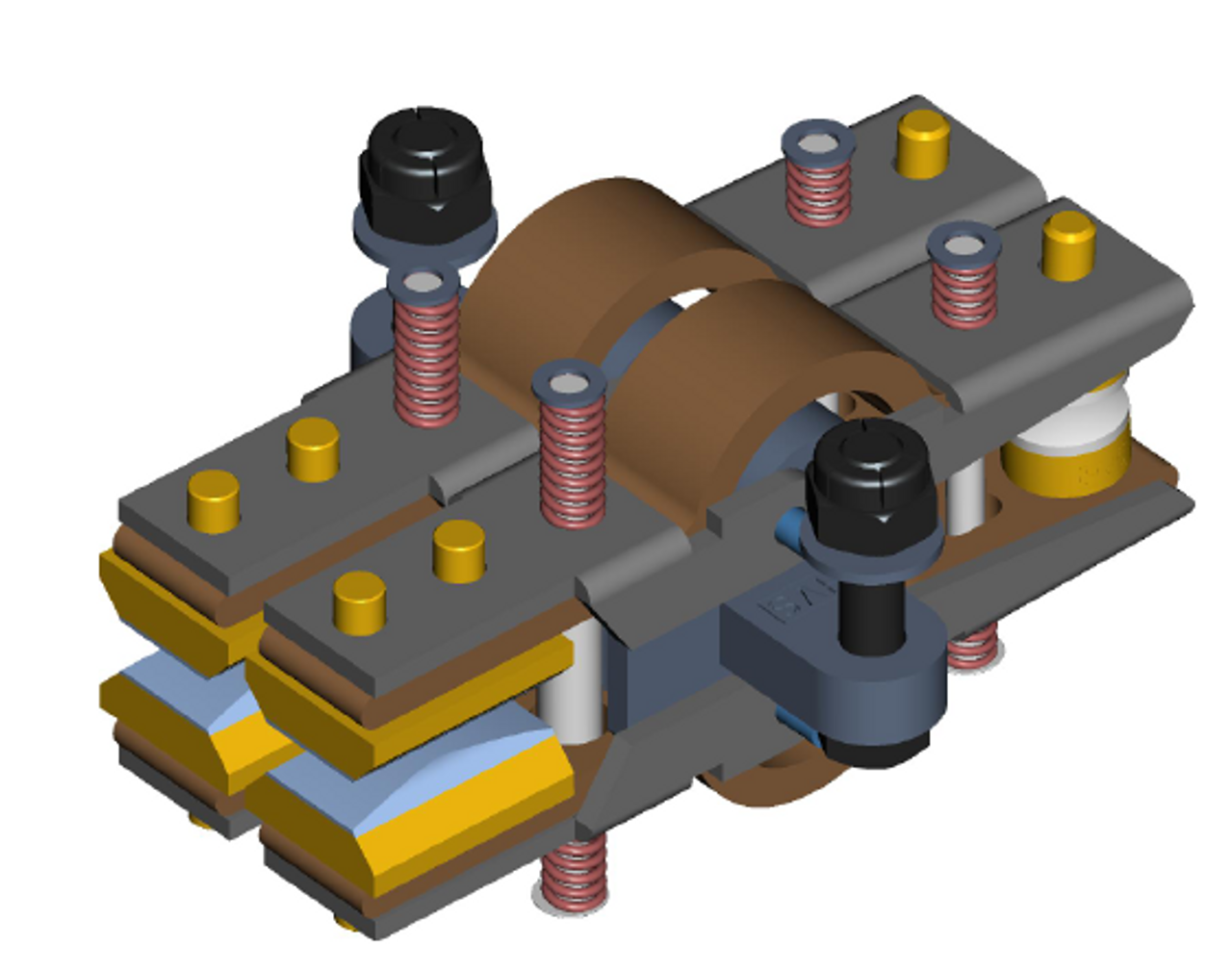 3D model of McGraw 550B reversing switch moving contact