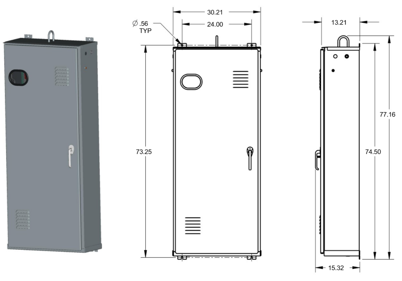 N2-2 drawing with reference dimensions