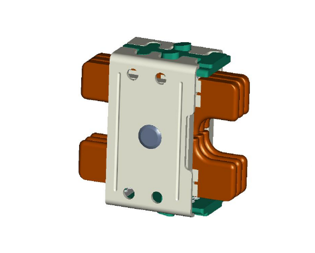 3D model of RMV-II selector switch moving contact