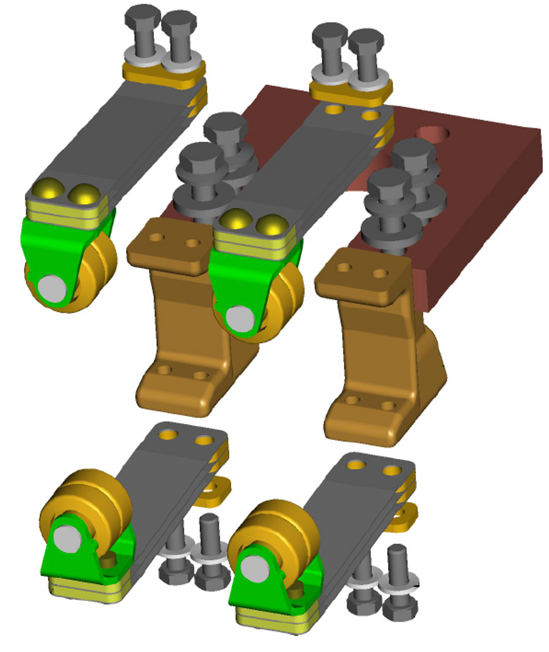 3D exploded view of part