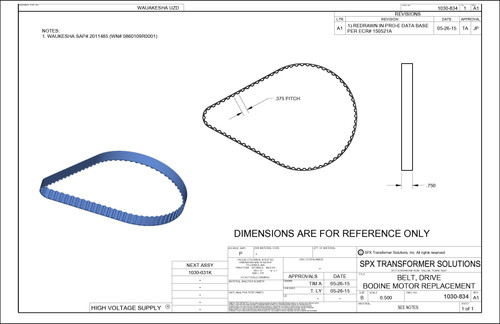 Waukesha Load Tap Changer Components