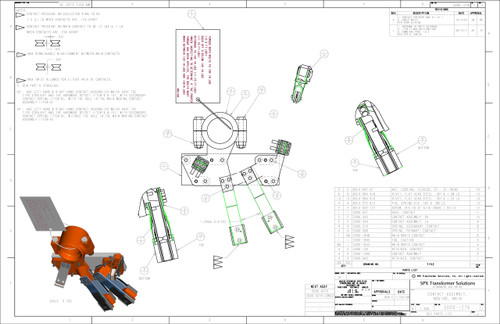 Selector Switch Moving Contact Assembly LRT72