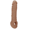 REAL ROCK 8" PENIS EXTENDER WITH RINGS