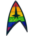 PRIDE TREK ENAMEL PIN