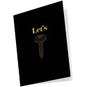 LETS SCREW NAUGHTY NOTES GREETING CARD
