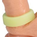 BIG O GLOWING COCK RING IN GREEN