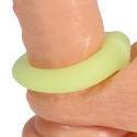MEGA RING GLOW COCK RING IN GREEN