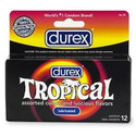 Durex Tropical Flavors Latex Condoms