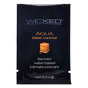 Wicked Aqua Salted Caramel Lube 0.10oz/3ml