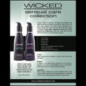 Wicked Aqua Salted Caramel Lube 0.10oz/3ml