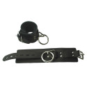 Locking Fleece Lined Leather Wrist Restraints